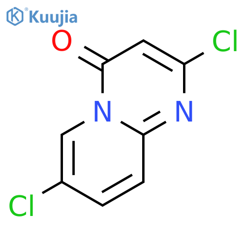 2,7-dichloro-4H-pyrido1,2-apyrimidin-4-one structure