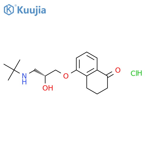 ent-Levobunolol Hydrochloride (R-Bunolol Hydrochloride) structure