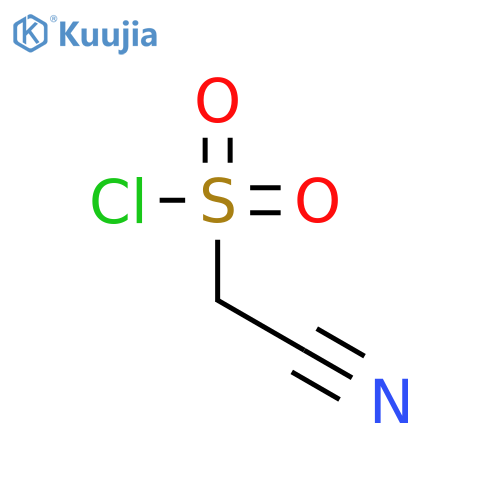 Cyanomethanesulfonyl chloride structure