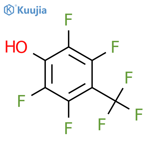 2,3,5,6-Tetrafluoro-4-(trifluoromethyl)phenol structure