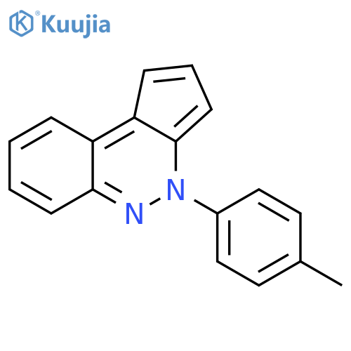 4H-Cyclopenta[c]cinnoline, 4-(4-methylphenyl)- structure