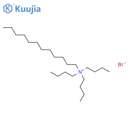 Tributyldodecylammonium bromide structure