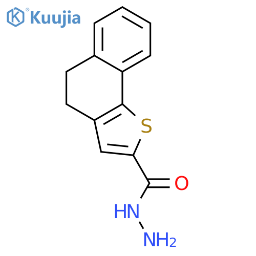 4,5-Dihydronaphtho1,2-bthiophene-2-carbohydrazide structure