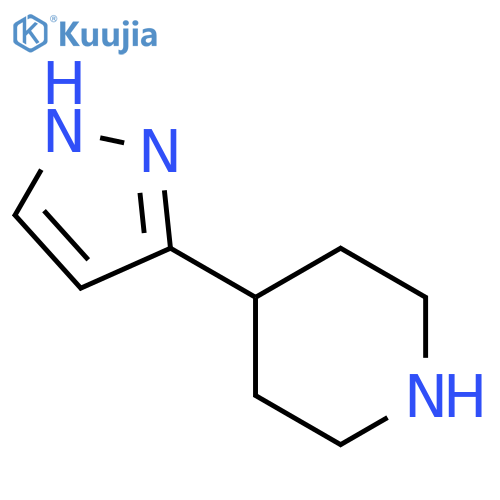 4-(1H-Pyrazol-3-yl)piperidine Dihydrochloride Hydrate structure
