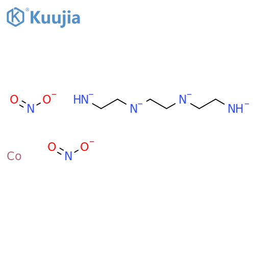 Cobalt(1+),[N,N'-bis(2-aminoethyl)-1,2-ethanediamine-N,N',N'',N''']bis(nitrito-N)-,chloride (9CI) structure