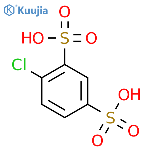 1,3-Benzenedisulfonic acid, 4-chloro- structure