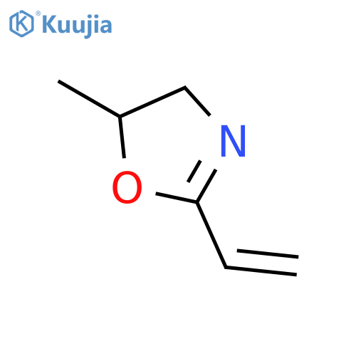 2-Ethenyl-5-methyl-4,5-dihydro-1,3-oxazole structure