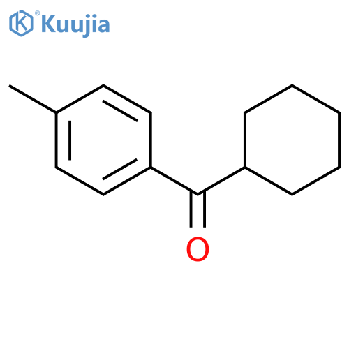 cyclohexyl(4-methylphenyl)methanone structure