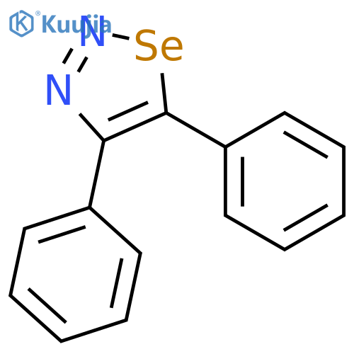 1,2,3-Selenadiazole, 4,5-diphenyl- structure