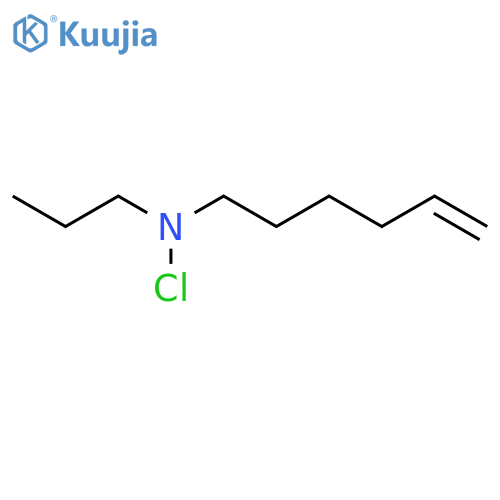 5-Hexen-1-amine, N-chloro-N-propyl- structure