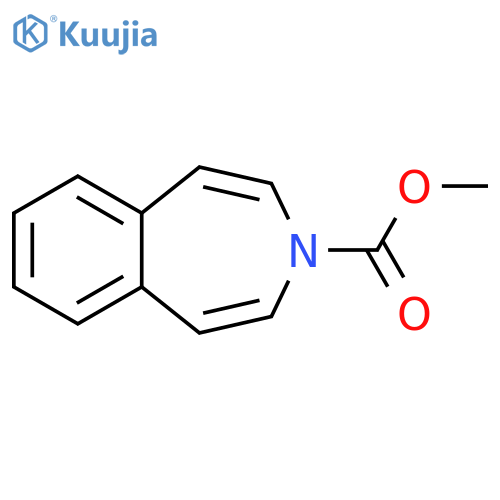 3H-3-Benzazepine-3-carboxylic acid, methyl ester structure