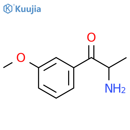 2-amino-1-(3-methoxyphenyl)propan-1-one structure