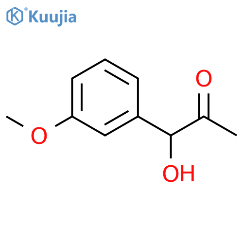 1-HYDROXY-1-(3-METHOXYPHENYL)PROPAN-2-ONE structure
