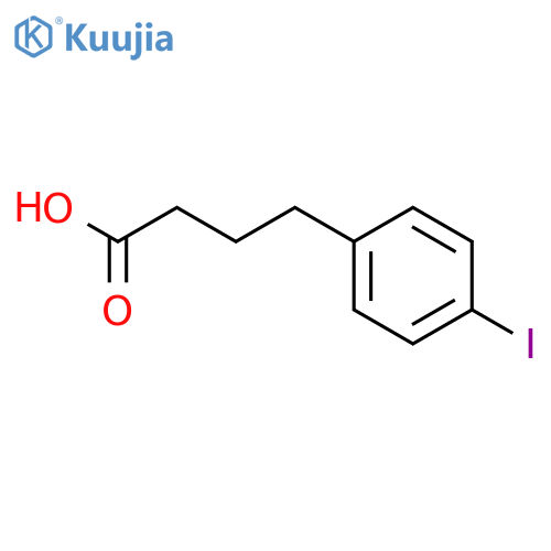 4-(p-Iodophenyl)butyric acid structure