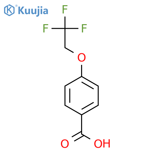 4-(2,2,2-Trifluoroethoxy)benzoic acid structure