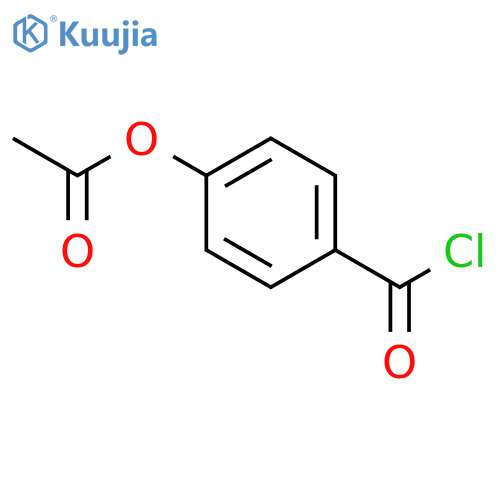 4-(Acetoxy)benzoyl chloride structure