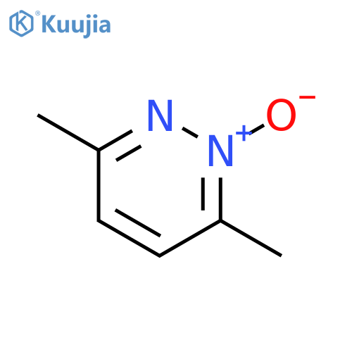 Pyridazine,3,6-dimethyl-, 2-oxide structure