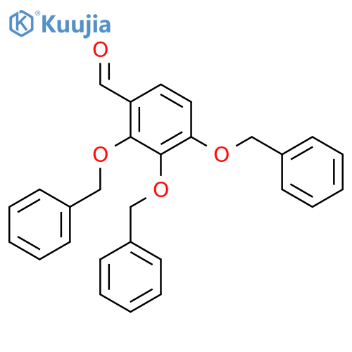 2,3,4-Tribenzyloxybenzaldehyde structure