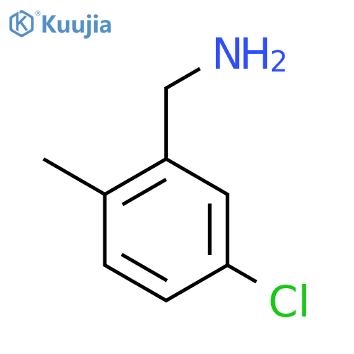 5-Chloro-2-methylbenzylamine structure