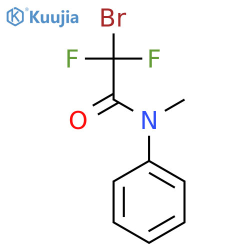 2-bromo-2,2-difluoro-N-methyl-N-phenylacetamide structure
