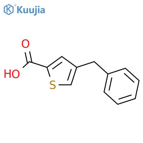 4-Benzyl- 2-thiophenecarboxylic Acid structure