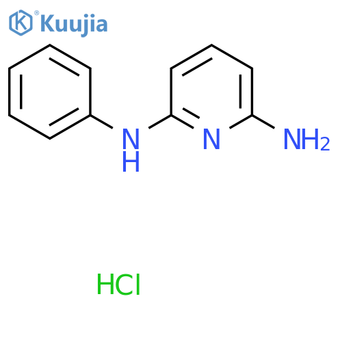 N2-phenylpyridine-2,6-diamine hydrochloride structure