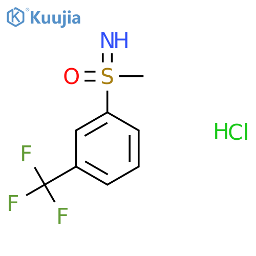 Imino(methyl)(3-(trifluoromethyl)phenyl)-l6-sulfanone (hydrochloride) structure
