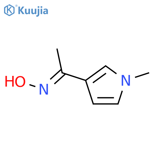 Ethanone,1-(1-methyl-1H-pyrrol-3-yl)-, oxime, (1E)- structure