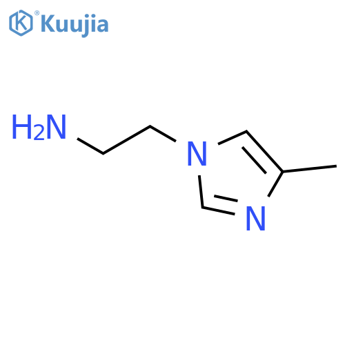 2-(4-Methyl-1H-imidazol-1-yl)ethanamine structure