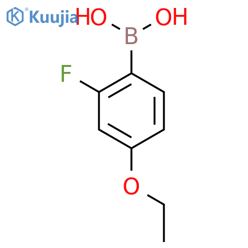 (4-Ethoxy-2-fluorophenyl)boronic acid structure