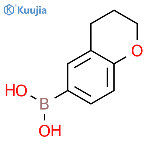 Chroman-6-ylboronic acid structure