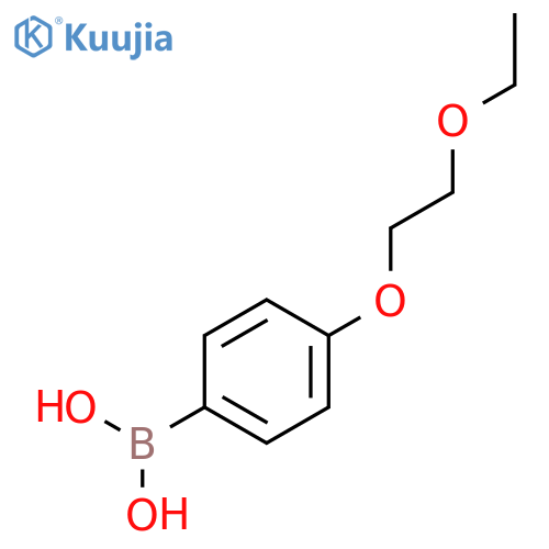 4-(2-Ethoxyethoxy)phenylboronic acid structure
