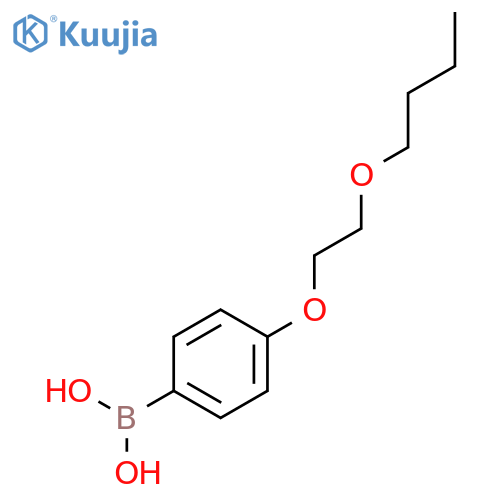 [4-(2-butoxyethoxy)phenyl]-Boronic acid structure