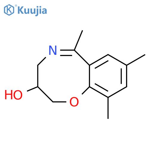 2H-1,5-Benzoxazocin-3-ol,3,4-dihydro-6,8,10-trimethyl- structure