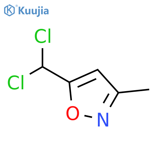Isoxazole, 5-(dichloromethyl)-3-methyl- structure