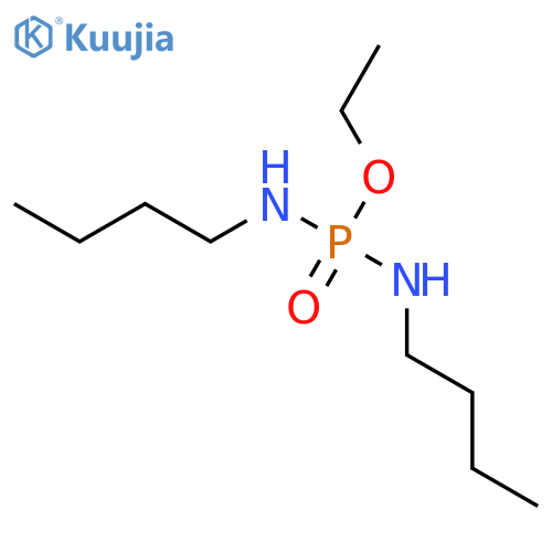 Phosphorodiamidic acid, N,N'-dibutyl-, ethyl ester structure