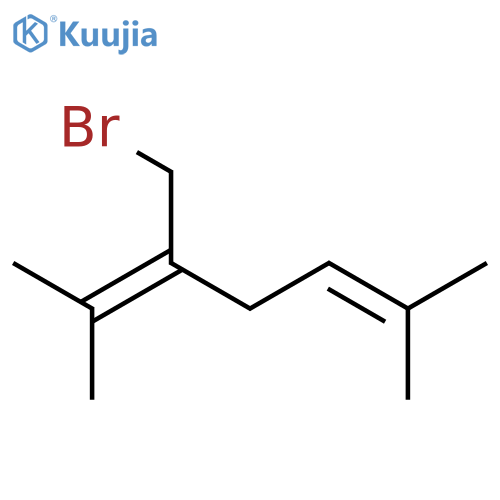 3-(Bromomethyl)-2,6-dimethyl-2,5-heptadiene structure