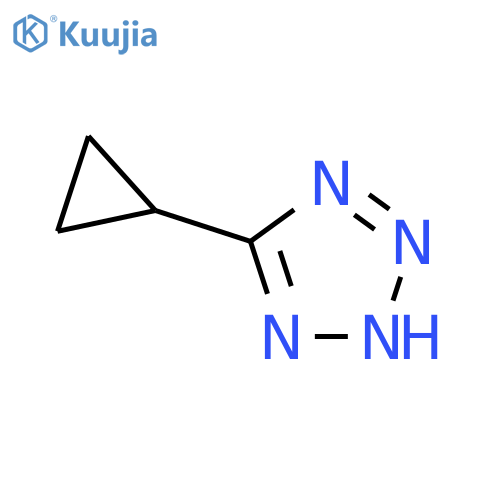 5-cyclopropyl-2H-1,2,3,4-tetraazole structure