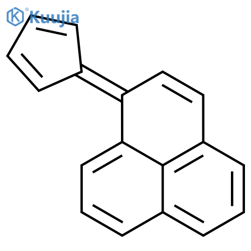 1H-Phenalene, 1-(2,4-cyclopentadien-1-ylidene)- structure