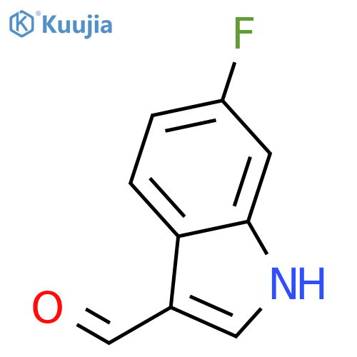 6-fluoro-1H-indole-3-carbaldehyde structure