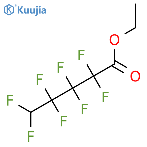 Ethyl 5H-perfluoropentanoate structure