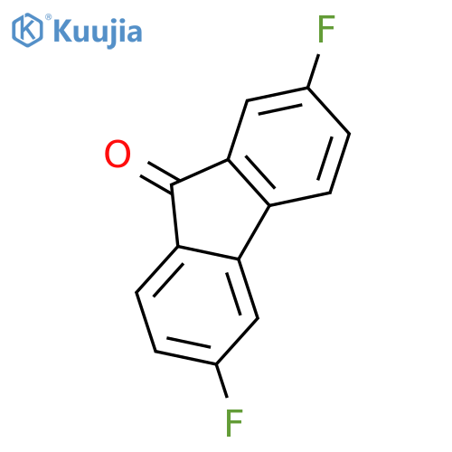 9H-Fluoren-9-one,2,6-difluoro- structure