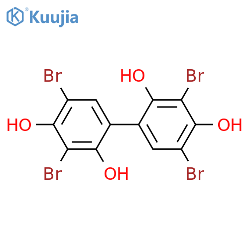 3,3',5,5'-Tetrabromobiphenyl-2,2',4,4'-tetrol structure