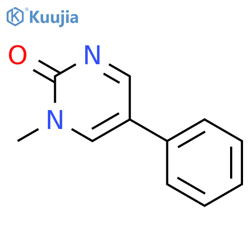 2(1H)-Pyrimidinone, 1-methyl-5-phenyl- structure