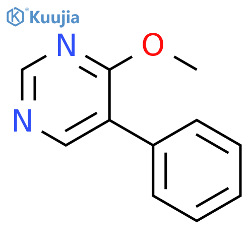 Pyrimidine, 4-methoxy-5-phenyl- structure