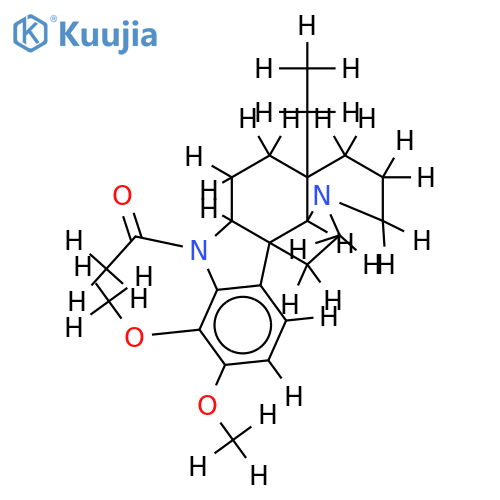 1-acetyl-16,17-dimethoxy-aspidospermidine structure