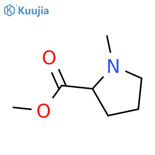methyl (2S)-1-methylpyrrolidine-2-carboxylate structure