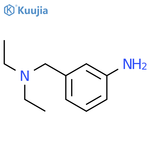 (3-aminobenzyl)diethylamine structure
