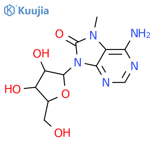 Adenosine,7,8-dihydro-7-methyl-8-oxo- (9CI) structure
