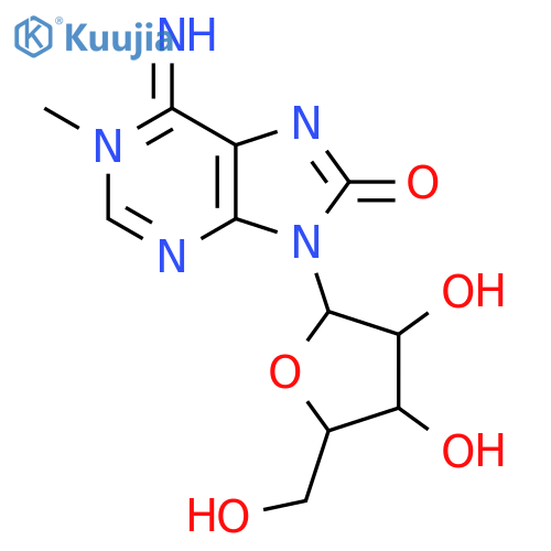 Adenosine,7,8-dihydro-1-methyl-8-oxo- (9CI) structure